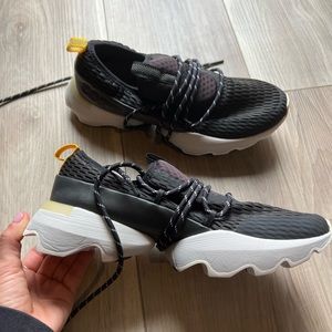 Sorel Black and White Athletic Shoes
